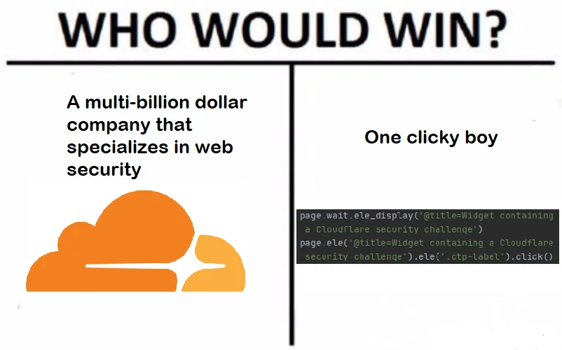 Cloudflare Meme
